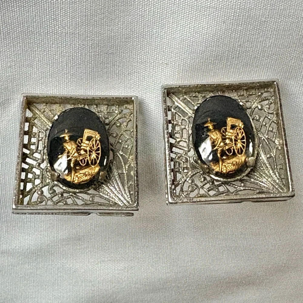 Oxford Vintage Cufflinks with Rickshaw